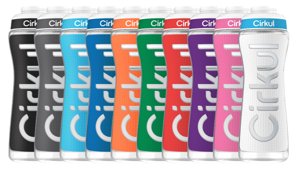 22oz. Grip Squeeze Plastic Bottle & Sport Lid V2